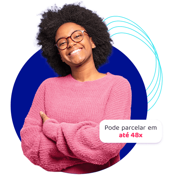 Pode parcelar em até 48x
